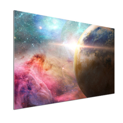 Cooker splashback Galaxy