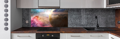 Cooker splashback Galaxy