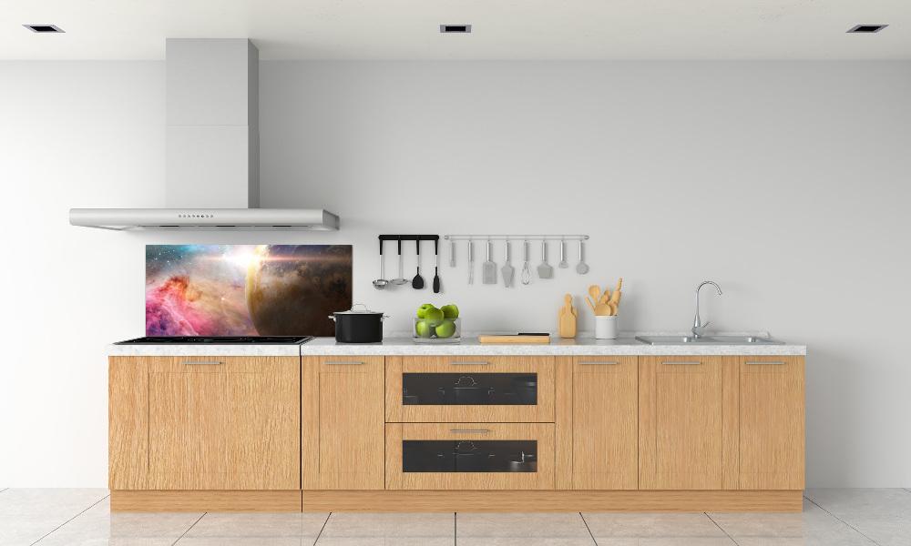 Cooker splashback Galaxy