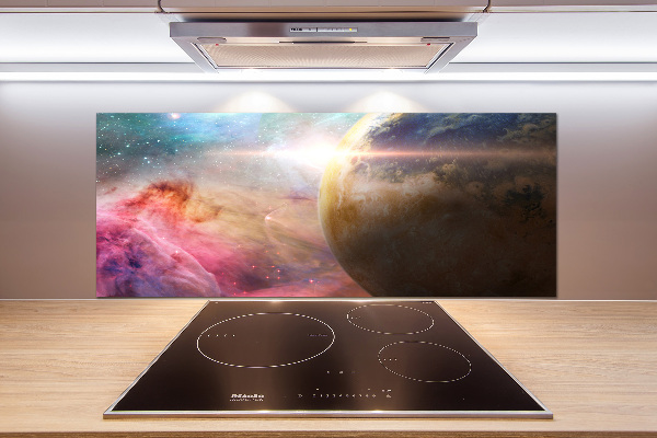 Cooker splashback Galaxy