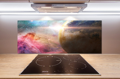 Cooker splashback Galaxy