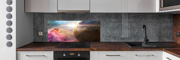 Cooker splashback Galaxy