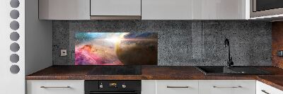 Cooker splashback Galaxy