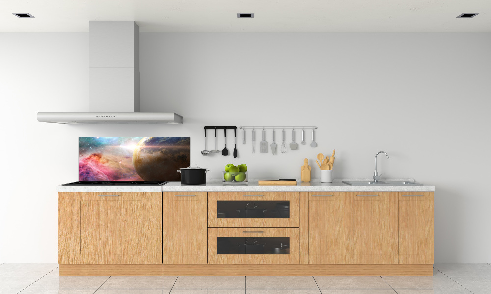 Cooker splashback Galaxy