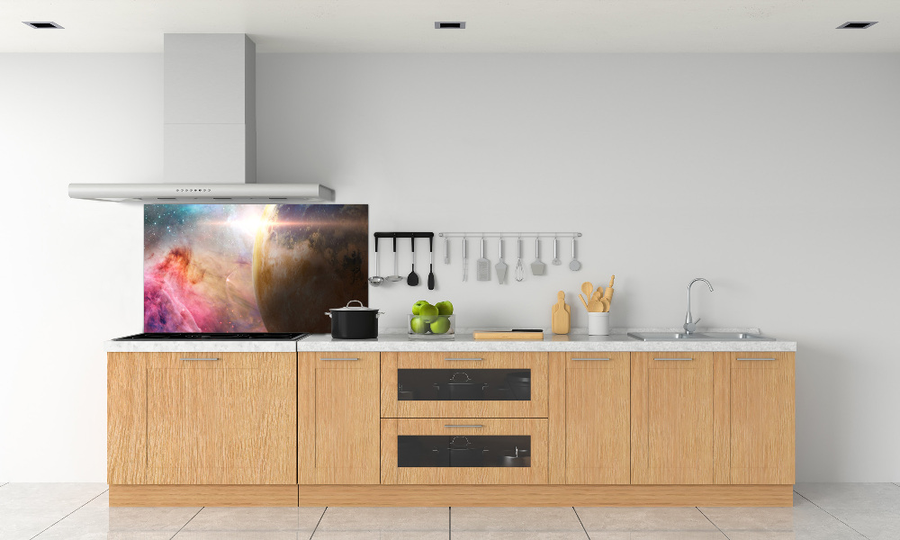 Cooker splashback Galaxy