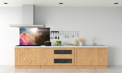 Cooker splashback Galaxy