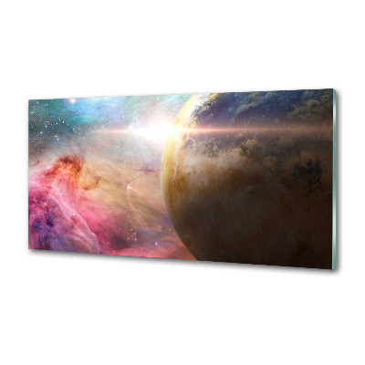 Cooker splashback Galaxy