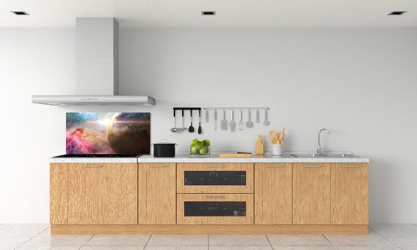 Cooker splashback Galaxy