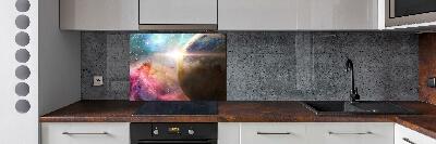 Cooker splashback Galaxy