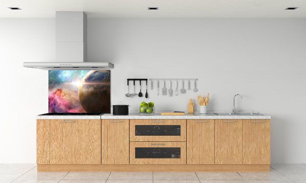 Cooker splashback Galaxy