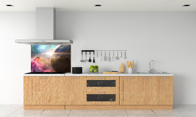 Cooker splashback Galaxy