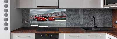 Cooker splashback Sports car