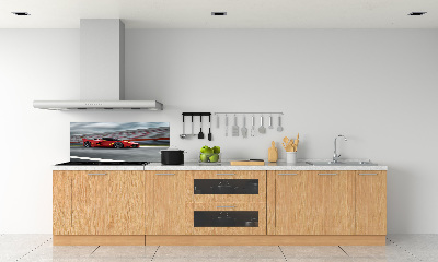 Cooker splashback Sports car