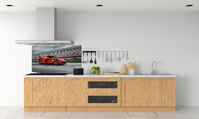 Cooker splashback Sports car