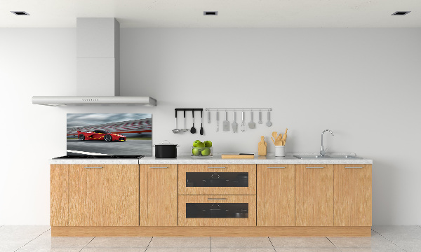 Cooker splashback Sports car