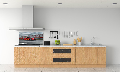 Cooker splashback Sports car