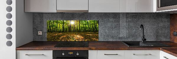 Kitchen splashback Forest