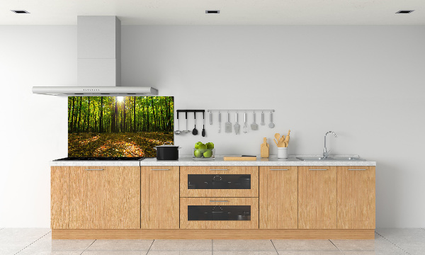 Kitchen splashback Forest