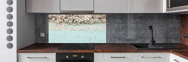 Cooker splashback Cherry blossoms