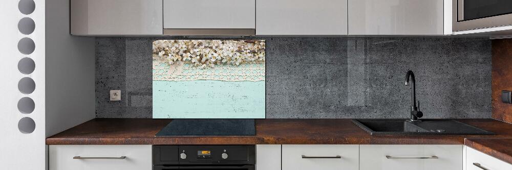 Cooker splashback Cherry blossoms