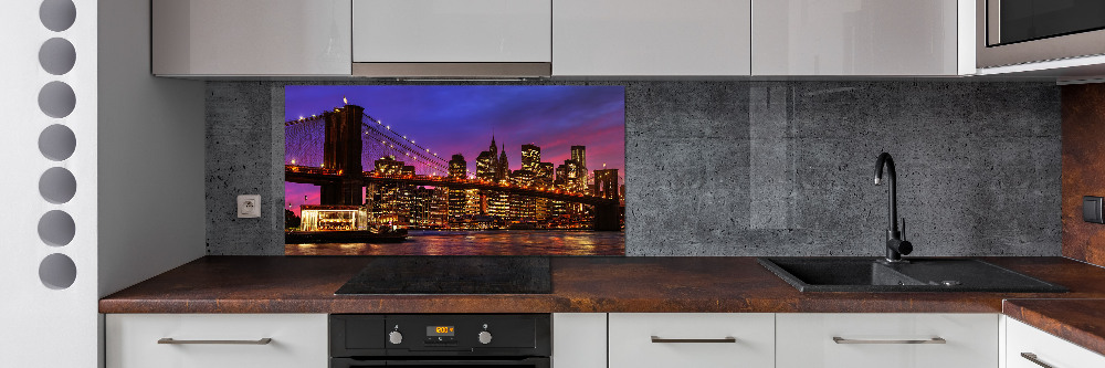 Kitchen splashback Manhattan West