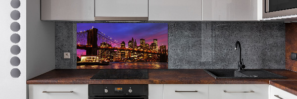 Kitchen splashback Manhattan West