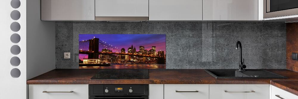 Kitchen splashback Manhattan West