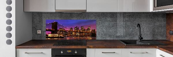 Kitchen splashback Manhattan West