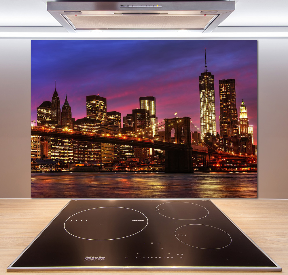 Kitchen splashback Manhattan West