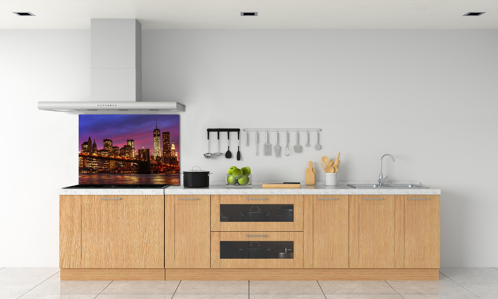 Kitchen splashback Manhattan West