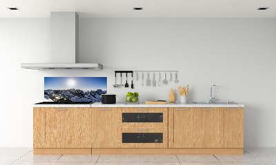 Kitchen splashback Winter in the Tatra Mountains