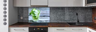 Cooker splashback Cucumber water