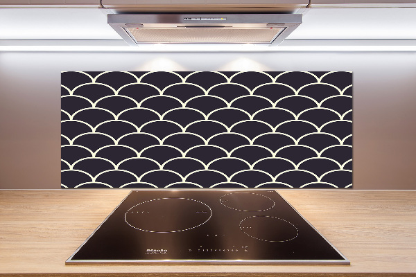 Kitchen splashback Fish scales