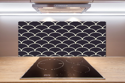 Kitchen splashback Fish scales