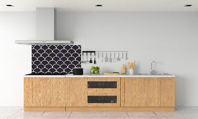 Kitchen splashback Fish scales