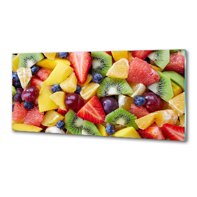 Cooker splashback Chopped fruit