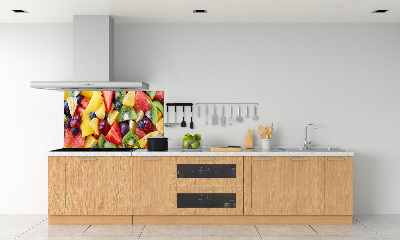 Cooker splashback Chopped fruit