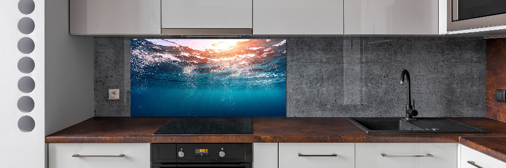 Kitchen splashback Underwater world