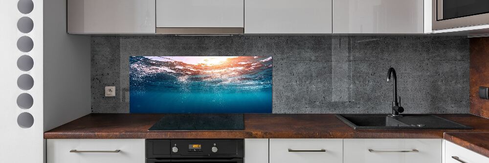 Kitchen splashback Underwater world