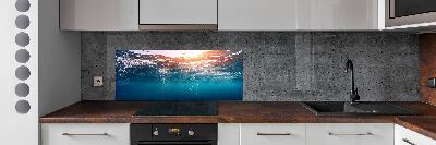 Kitchen splashback Underwater world