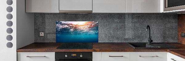 Kitchen splashback Underwater world