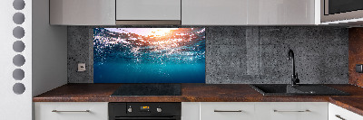 Kitchen splashback Underwater world