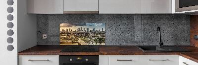 Kitchen splashback Warsaw Poland