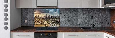 Kitchen splashback Warsaw Poland