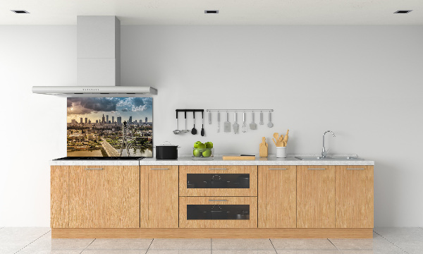 Kitchen splashback Warsaw Poland