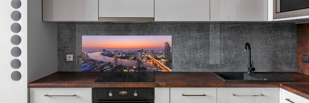 Glass splashback Bangkok West