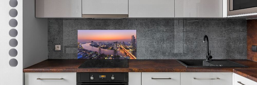 Glass splashback Bangkok West