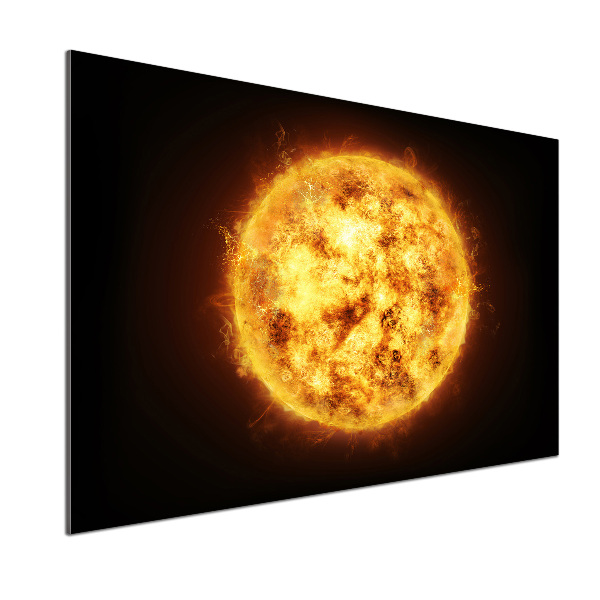 Cooker splashback Sun