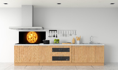 Cooker splashback Sun