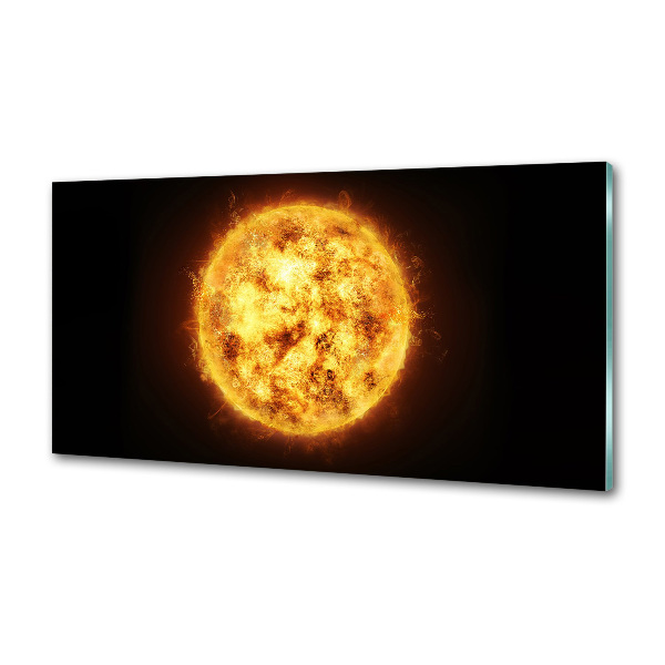 Cooker splashback Sun